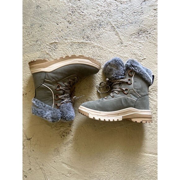 Roxy Yuma Alpine Faux Fur Women's Waterproof Warm Tech Winter Boots Size 11 - Picture 4 of 10